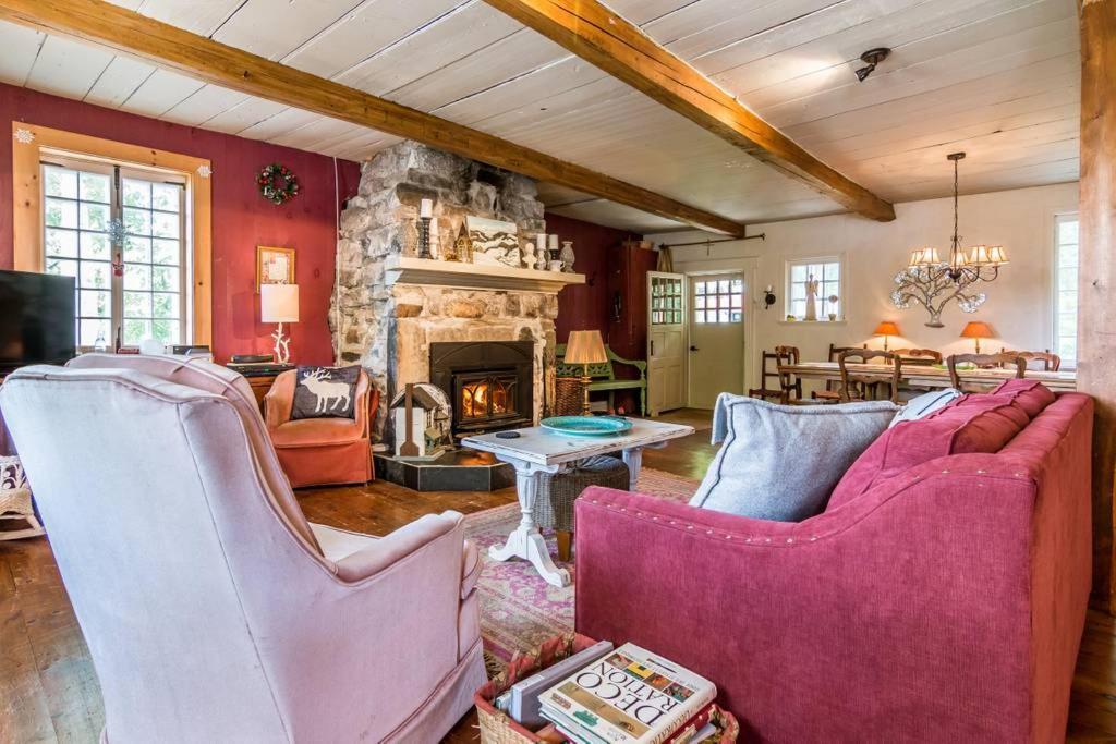 Saint-Laurent-de-l'ile d'Orleans La Maison Ancestrale Guerard المظهر الخارجي الصورة